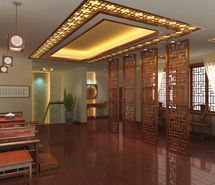  Enjoy the Chinese style decoration home of the villa