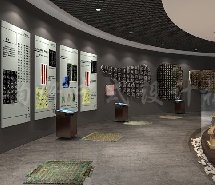 深圳博物馆展厅中式设计图